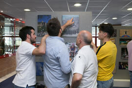 Inauguración de la exposición "Málaga en el Objetivo". Complejo Polideportivo Universitario. Mayo de 2019