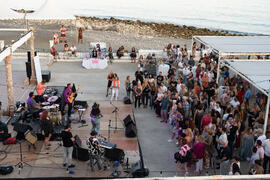 Concierto de Julia Martín. Festival solidario en los Baños del Carmen. Cursos de Verano de la Universidad de Málaga. Málaga. Julio de 2019