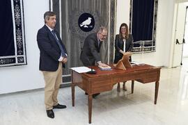 Toma de posesión de Ignacio Rafael Otero Cambeses como nuevo Director de Comunicación, Imagen y Medios Digitales de la Universidad de Málaga. Edificio del Rectorado. Abril de 2024