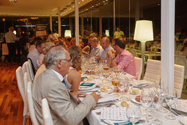 Cena Homenaje al profesorado y PAS jubilado de la Facultad de Económicas. Hotel AC Málaga Palacio. Septiembre de 2014