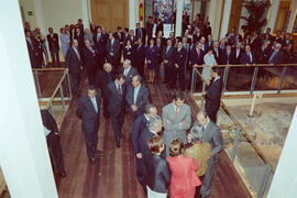 Inauguración del Rectorado por el príncipe Felipe. Málaga. Abril de 2002