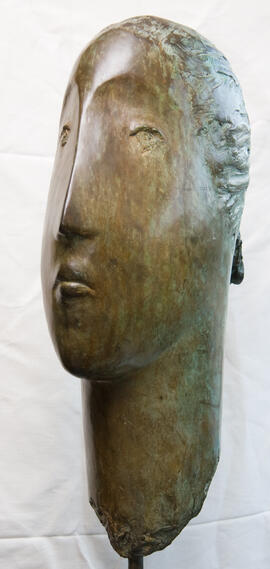 Escultura. Obra de Encarnación Hernández. Málaga. Junio de 2008