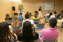 Taller "Rompiendo el muro". Curso "Influencers, camino al éxito". Cursos de verano 2018 de la Universidad de Málaga. Marbella. Julio de 2018