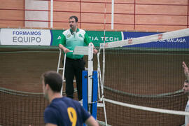 Partido UCAM - Universidad de Almería. Campeonato de España Universitario de Voleibol. Complejo Polideportivo Universitario. Abril de 2018