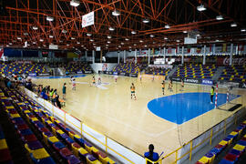 Partido Universidad de Valencia - Universidad de Aksaray. Categoría femenina. Campeonato Europeo Universitario de Balonmano. Antequera. Julio de 2017