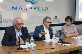 Clausura y entrega de diplomas. Curso "Mujeres frente a la violencia". Cursos de verano 2018 de la Universidad de Málaga. Marbella. Julio de 2018