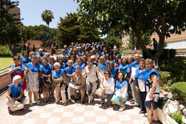 Graduación y clausura del curso del Aula de Mayores de la Universidad de Málaga. Paraninfo. Junio de 2019