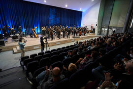 Concierto de Bandas Sonoras de la 31 edición de Fancine de la Universidad de Málaga. Auditorio de la Escuela Técnica de Ingeniería de Telecomunicaciones e Informática. Noviembre de 2021