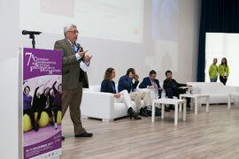 Francisco Javier Ingelmo. Panel de expertos. 7º Congreso Internacional de Actividad Física Deportiva para Mayores. Escuela Técnica Superior de Ingeniería de Telecomunicaciones y de Informática. Noviembre de 2017