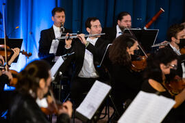 Concierto de Bandas Sonoras de la 30 edición de Fancine de la Universidad de Málaga. Auditorio de la Escuela Técnica de Ingeniería de Telecomunicaciones e Informática. Noviembre de 2020