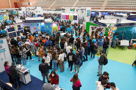 Jornada de Puertas Abiertas de la Universidad de Málaga. Complejo Polideportivo Universitario. Marzo de 2022