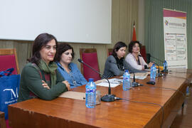 Mesa redonda "El emprendimiento femenino en la sostenibilidad y promoción de los entornos naturales". Seminario "Emprende 21". Facultad de Ciencias Económicas y Empresariales. Noviembre de 2016