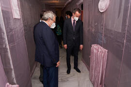 Inauguración de la exposición "Why not Korea?". Edificio del Rectorado de la Universidad de Málaga. Enero de 2022