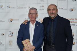 Gumersindo Ruiz y Eugenio Luque. Homenaje al personal jubilado de la Facultad de Ciencias Económicas y Empresariales. Campus de El Ejido. Septiembre de 2022