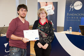 III Edición de la entrega de premios del concurso de fotografía medioambiental. Complejo de Estudios Sociales y Comercio. Marzo de 2014