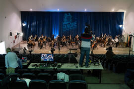 Concierto de Bandas Sonoras de la 30 edición de Fancine de la Universidad de Málaga. Auditorio de la Escuela Técnica de Ingeniería de Telecomunicaciones e Informática. Noviembre de 2020
