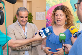 Entrevista a la alcaldesa María Teresa Valdenebro. Cursos de Verano de la Universidad de Málaga. Ronda. Julio de 2018