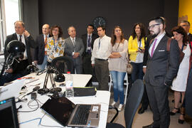 Visita guiada a Link by UMA en el Encuentro de rectores de Brasil, Portugal y España. Edificio The Green Ray. Octubre de 2015