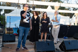 Presentación. Festival solidario en los Baños del Carmen. Cursos de Verano de la Universidad de Málaga. Málaga. Julio de 2019