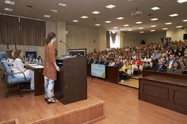 Discurso de Paloma Gallego Fuentes. Celebración del 50 Aniversario de la Facultad de Medicina de la Universidad de Málaga. Facultad de Medicina. Octubre de 2022