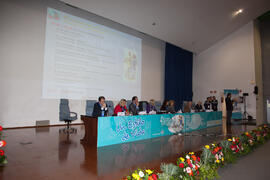 Mesa presidencial. Acto inaugural del 4º Congreso Internacional de Actividad Físico-Deportiva para Mayores. Escuela Técnica Superior de Ingeniería Informática y Telecomunicaciones. Marzo de 2011