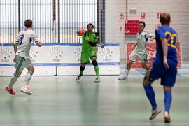 Partido Ucrania contra Israel. 14º Campeonato del Mundo Universitario de Fútbol Sala 2014 (FUTSAL). Antequera. Julio de 2014