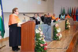 Investidura como Doctor "Honoris Causa" de D. Jaime Gil Aluja por la Facultad de Económicas de la Universidad de Málaga. Paraninfo. Noviembre de 2014