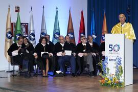 Lección inaugural a cargo de José Pablo Lara Muñoz. Solemne Acto de Apertura del Curso Académico 2022/2023 de las Universidades Andaluzas. Escuela Técnica Superior de Ingeniería Informática y Telecomunicaciones. Septiembre de 2022