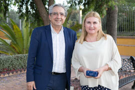 Homenaje al personal que cumple 25 años de servicio en la UMA o jubilado. Jardín Botánico. Junio de 2018