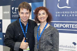 Marzo Edir Da Silva y Susana Aznar Laín. 6º Congreso Internacional de Actividad Física Deportiva para Mayores. Escuela Técnica Superior de Ingeniería de Telecomunicaciones y de Informática. Marzo de 2015