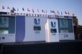 Escenario. Inauguración del Campeonato Mundial Universitario de Golf. Antequera Golf. Junio de 2010