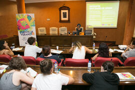 Conferencia de Soraya Vega Sandín. Curso "Transexualidad". Cursos de Verano de la Universidad de Málaga. Málaga. Julio de 2018