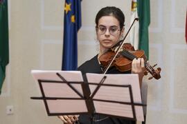 Actuación musical. 50 Aniversario de la Facultad de Medicina de la Universidad de Málaga. Facultad de Medicina. Octubre de 2022