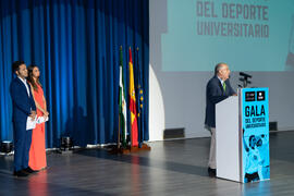 Pedro Montiel. Gala del Deporte Universitario 2019. Escuela Técnica Superior de Ingeniería de Telecomunicaciones. Junio de 2019