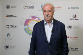 Vicente del Bosque. Curso "Infancia en riesgo: derechos y retos. A los 30 años de la Convención de los Derechos del Niño". Cursos de verano 2019 de la Universidad de Málaga. Marbella. Julio de 2019