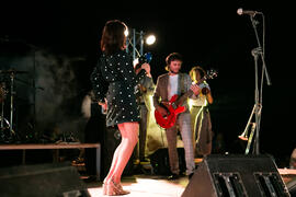Concierto de Dry Martina. Festival Benéfico en los Baños del Carmen. Cursos de Verano de la Universidad de Málaga. Málaga. Julio de 2018