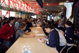 Recepción del 3º Congreso Internacional de Actividad Físico-Deportiva para Mayores de la Universidad de Málaga. Palacio de Ferias y Congresos de Málaga. Marzo de 2009