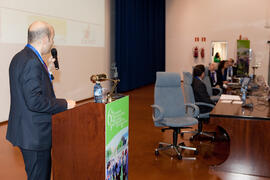 Intervención de Ignacio Ara Royo. Primer panel de expertos del 6º Congreso Internacional de Actividad Física Deportiva para Mayores. Escuela Técnica Superior de Ingeniería de Telecomunicaciones y de Informática. Marzo de 2015