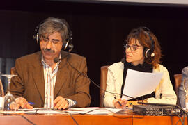 Programa de Radio Nacional de España "Juntos paso a paso". 3º Congreso Internacional de Actividad Físico-Deportiva para Mayores de la Universidad de Málaga. Palacio de Ferias y Congresos de Málaga. Marzo de 2009