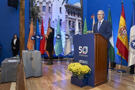 Discurso de José Francisco Salado. Entrega de la Medalla de Oro de la Universidad de Málaga a la Diputación Provincial de Málaga. Paraninfo. Noviembre de 2023