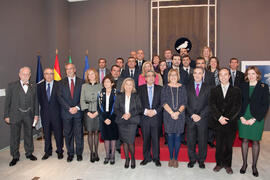 Toma de posesión del equipo de gobierno de la Universidad de Málaga. Rectorado. Enero de 2012