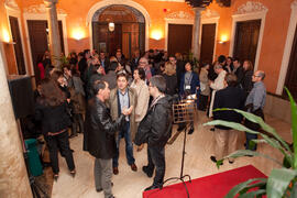 Recepción a los asistentes a la Conferencia de Decanos de Economía y Empresa. Colegio Oficial de Economistas de Málaga. Noviembre de 2014