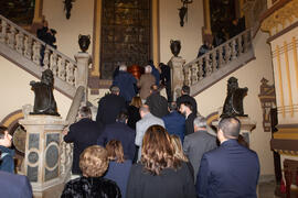 Capilla Ardiente a Eugenio Chicano. Ayuntamiento de Málaga. Noviembre de 2019