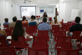 Conferencia de Alicia Castillo. Curso "Patrimonio y Turismo Cultural". Cursos de Verano de la Universidad de Málaga. Vélez Málaga. Julio de 2018