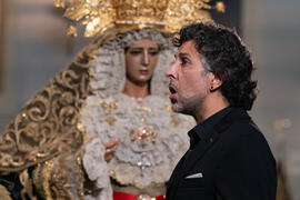 Actuación de Arcángel en la Casa Hermandad de la Archicofradía del Paso y la Esperanza. Málaga. Marzo de 2021