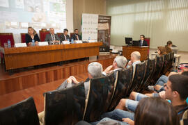 Entrega de premios de la V Olimpiada Financiera. Facultad de Ciencias Económicas y Empresariales. Junio de 2015