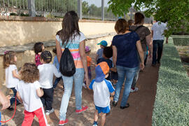 Excursión de la Escuela Infantil Francisca Luque al Jardín Botánico. Campus de Teatinos. Mayo de 2014
