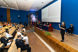 Intervención del Secretario General. Apertura del Curso Académico 2020/2021 de la Universidad de Málaga. Paraninfo. Septiembre de 2020