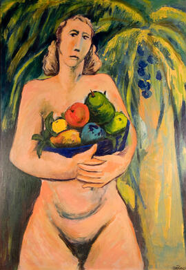 Pintura. Obra de Encarnación Hernández. Málaga. Junio de 2008