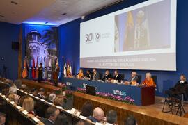 Intervención de Miguel Porras Fernández. Apertura del Curso Académico 2023/2024 de la Universidad de Málaga. Paraninfo. Septiembre de 2023